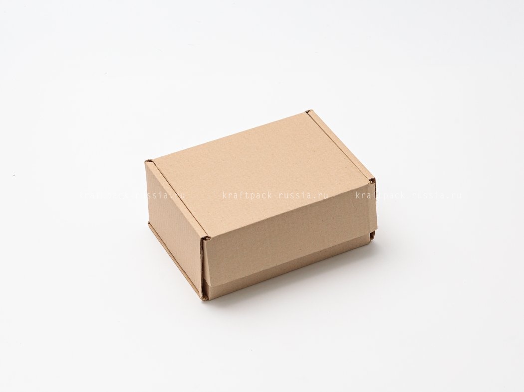Коробка из гофрокартона 22х16,5х10 см, крафт (2)