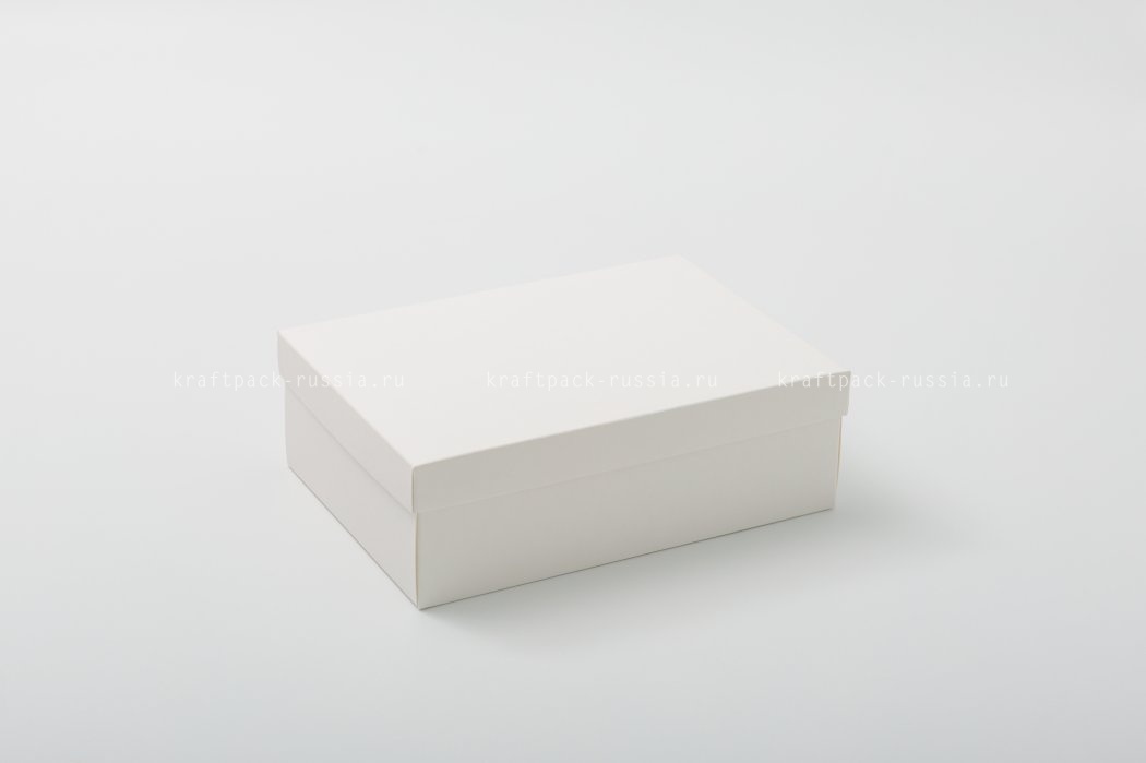 KRAFTPACK Коробка универсальная 23х16х7,5 см, белая (2)