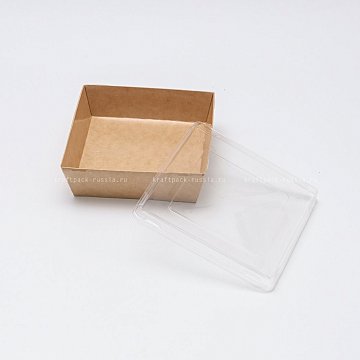 Крышка прозрачная плоская к контейнеру 15,5х15,5 см SmartPack 800 (2)