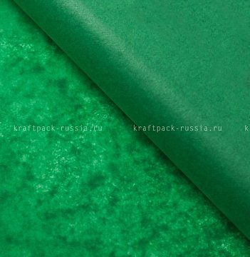 Бумага тишью Зелёная, 10 шт (2)