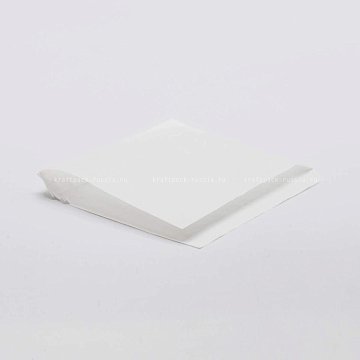 Уголок бумажный жиростойкий 17,5х17,5 см, белый (4) 