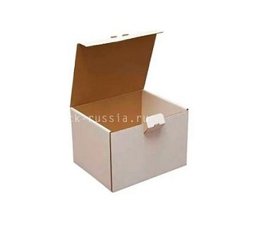 Коробка из микрогофрокартона 11х11х11 см, белая (2)