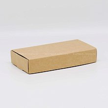 Коробка для пирожных 22,5х11х4 см, крафт (Силаева 1) (2)