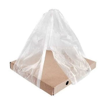 Пакет переноска под пиццу, прозрачный (100 шт.) (2)