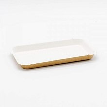 Лоток картонный 22х14х2 см, 400 мл - Platter 400 (4)