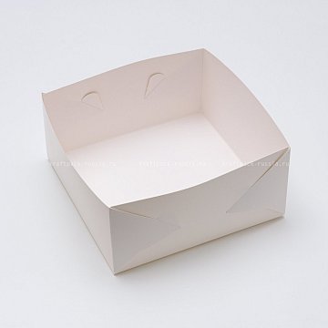 KRAFTPACK Дно к коробке 21х21х10 см, белое (2)