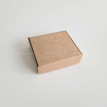 KRAFTPACK Коробка 9х8,5х2,5 см, крафт (2)