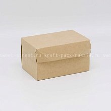 Универсальная упаковка 15х10х8,5 см, крафт - Cake 1200 (4)