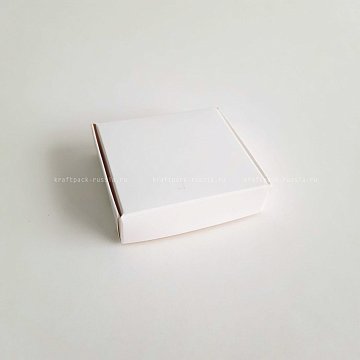 KRAFTPACK Коробка 9х8,5х2,5 см, белая (2)