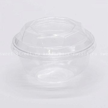  Креманка Инь-Янь 200 мл, прозрачная (без крышки) (2)/ под заказ
