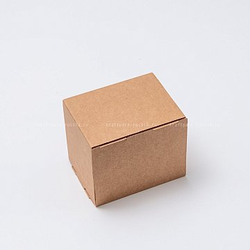 Коробка из микрогофрокартона 11,7х9,7х9 см, крафт (2)