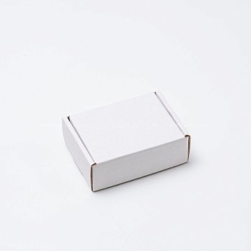 KRAFTPACK Коробка универсальная из микрогофрокартона 9х8,5х2,5 см, белая (2)