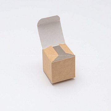 KRAFTPACK Коробка универсальная 4х4х4 см, крафт