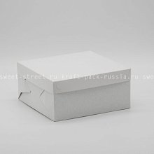 Дно к коробке 21х21х10 см из микрогофрокартона, белое (2)