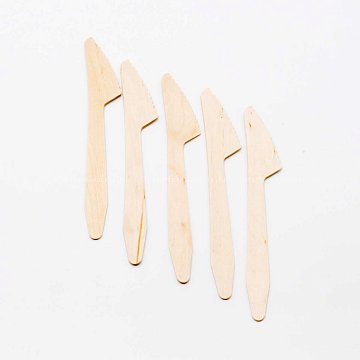 Приборы Нож деревянный 16,5 см (5)