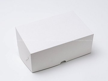 KRAFTPACK Коробка 17х25х10 см (подходит для 6 капкейков), хром-эрзац (2) 