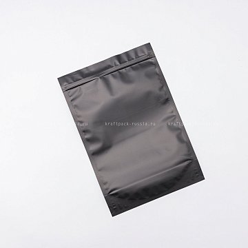 РАСПРОДАЖА Пакет дой-пак 20х30 см, чёрный матовый (4)