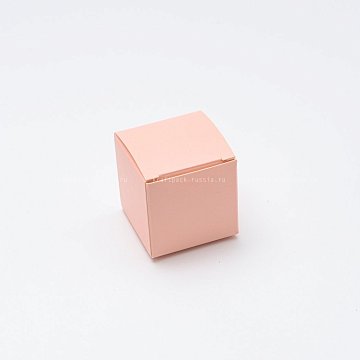 KRAFTPACK Коробка универсальная 4х4х4 см, розовая (2)